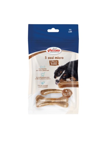 Ossi per cani termoretratti Micro 5 pcs - Record