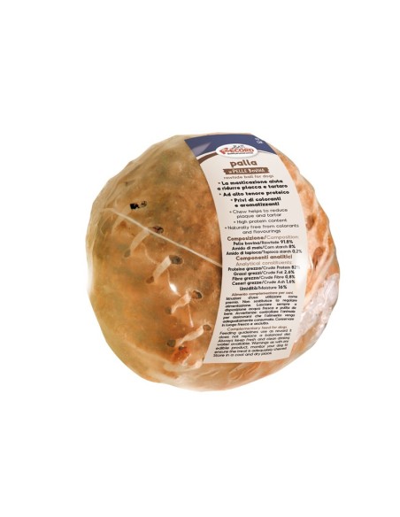 Heat-shrink rawhide ball Ø 9 cm - BestBone