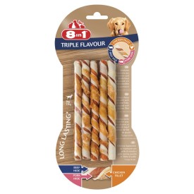 Twisted sticks per cani 8in1 Triple Flavour - 8in1