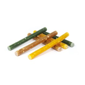 Bastoncino riso soffiato snack per cani Wegetal Display 180 pcs - Record