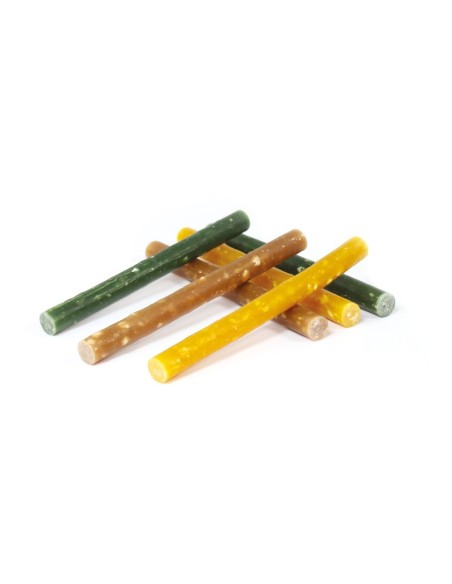 Puffed rice stick dog snacks Wegetal Display 180 pcs - Record