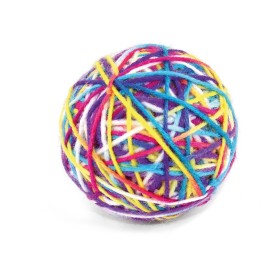Gomitolo multicolor per gatti Ø 5,5 cm - Record