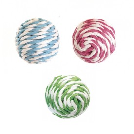Double colour rope ball Display 36 pcs - Record