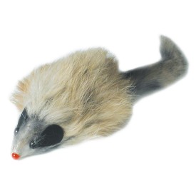 Furry mouse with bell - Record