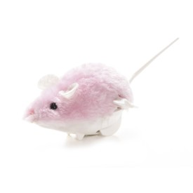 Pink wind up mouse - Record