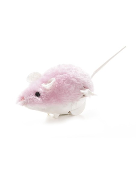Pink wind up mouse - Record