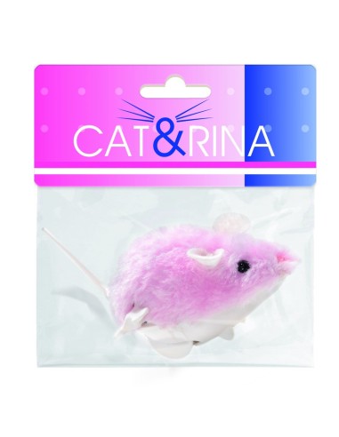 Pink wind up mouse - Record