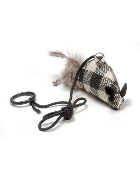 Cat toys with elastic chequers assorted 12 pcs/conf. - Cat&Rina