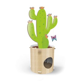 Cactus cardboard cat scratcher - Record