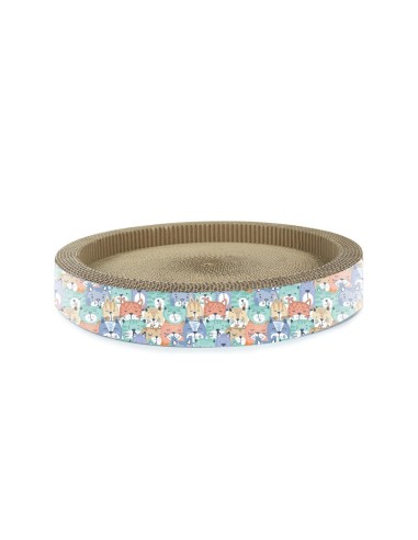 Round cardboard cat scratcher - Record
