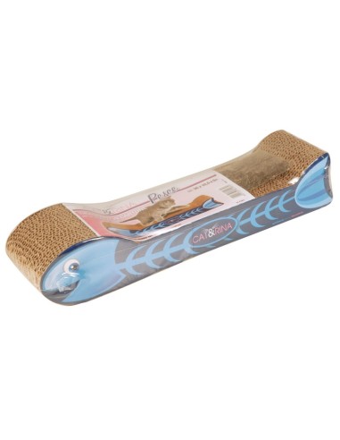 Fish cardboard cat scratcher - Record