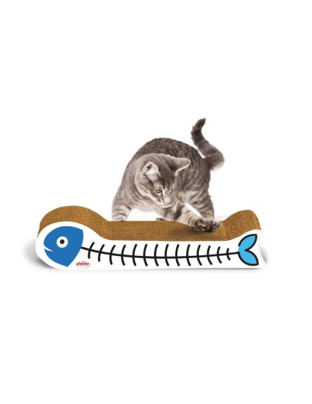 Fish cardboard cat scratcher - Record