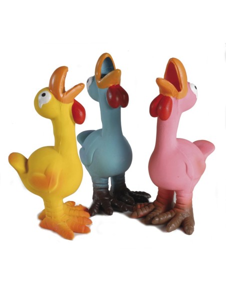 Latex dog toy Sounding turkeys 6 pcs/pack - Record
