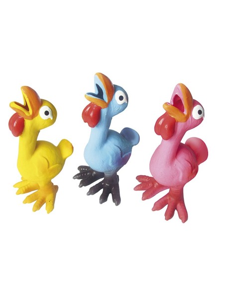 Latex dog toy Sounding turkeys 6 pcs/pack - Record