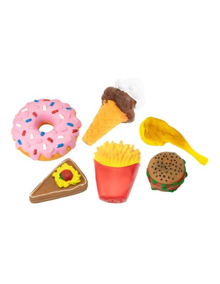 Latex dog toy with squeaker Restaurant Display 12 pcs - Record