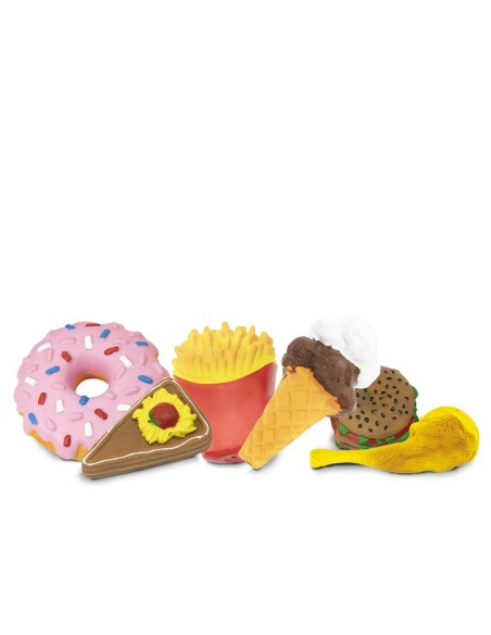 Gioco per cani in lattice con squeaker Ristorante Display 12 pcs - Record