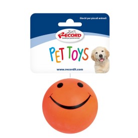 Neon Smile soft rubber dog balls Ø 5,7 cm - Record