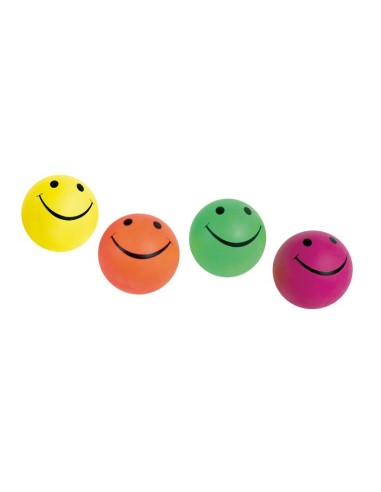 Neon Smile soft rubber dog balls Ø 5,7 cm - Record