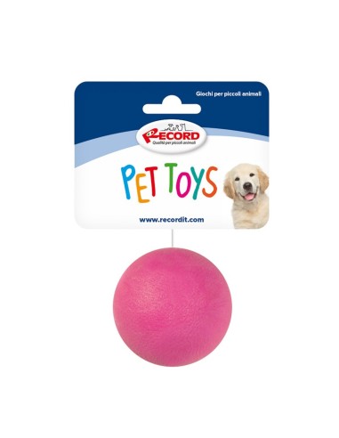 Pallina per cani TPR Ø 6,5 cm - Record