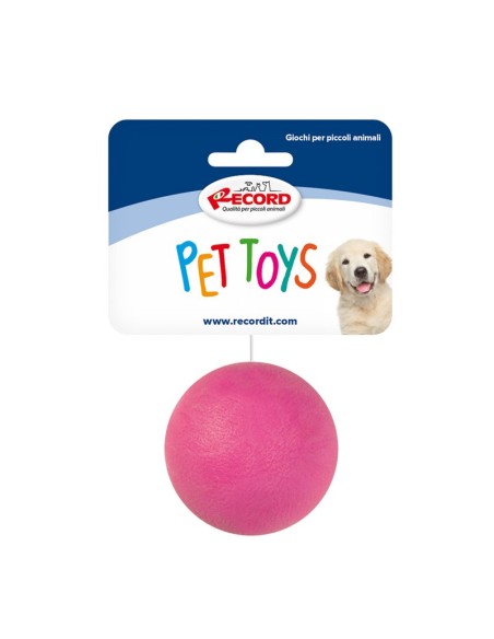 Pallina per cani TPR Ø 6,5 cm - Record