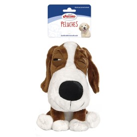 Dog soft toys with squeaker Lazy Dog - Record