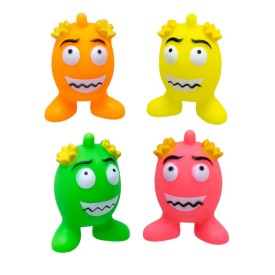 Vinyl dog toy with squeaker Ovetti felici Display 36 pcs - Record