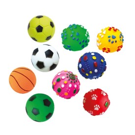 Vinyl dog toy with squeaker Ball Dog Display 36 pcs - Record