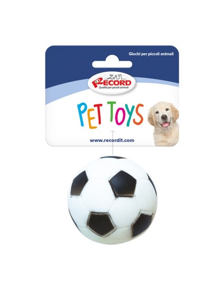 Gioco per cani in vinile con squeaker Ball Dog Display 36 pcs - Record