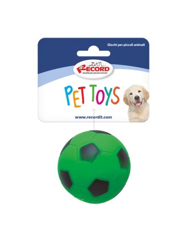 Gioco per cani in vinile con squeaker Ball Dog Display 36 pcs - Record