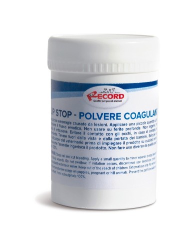 Clip stop polvere coagulante - Record