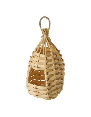 Nido in vimini per uccelli esotici - Record