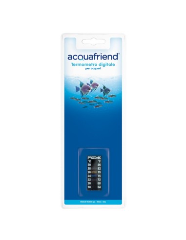 Liquid crystal aquarium thermometer - Acquafriend