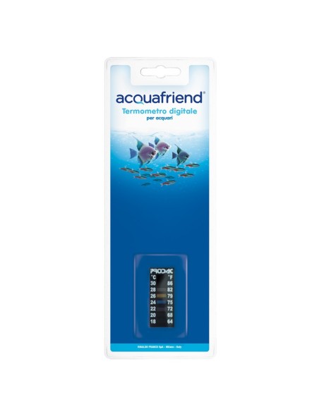 Liquid crystal aquarium thermometer - Acquafriend