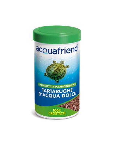 Mangime con gamberetti secchi grossi per tartarughe 1200 ml - Acquafriend