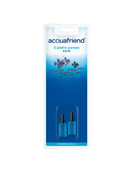 Air porous stones (2x) Ø pipe inlet 4-6 mm - Acquafriend