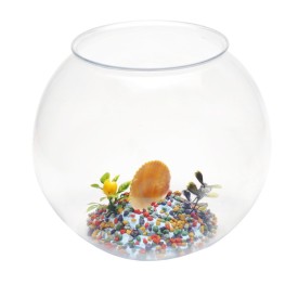 Boccia in plastica con fondo decorato Ø 22 cm - Acquafriend