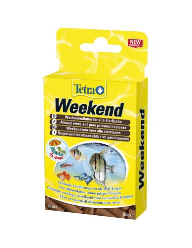 Weekend feed for tropical fish - Tetra