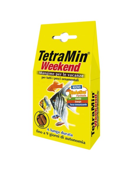 Weekend feed for tropical fish - Tetra