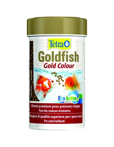 Goldfish Gold Colour mangime in granuli per pesci rossi 100 ml - Tetra