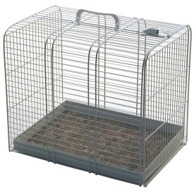 Gabbia in metallo zincato per trasporto cani e gatti - Record