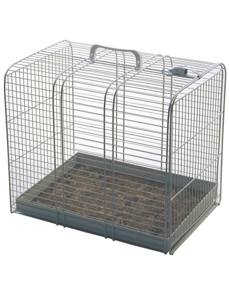 Cage in zinc-coated metal for dogs - Record