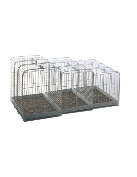 Cage in zinc-coated metal for dogs - Record