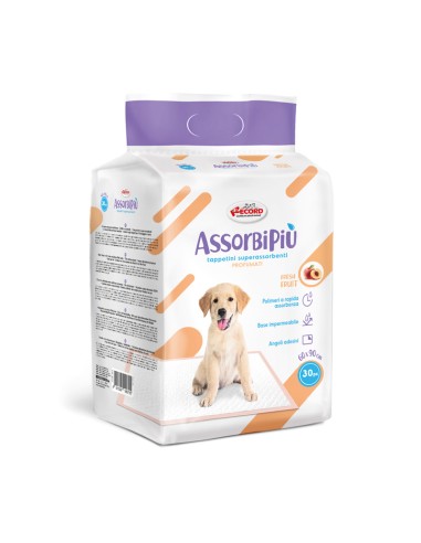 Assorbipiù puppy pads 60 x 90 cm Fresh Fruits - Record