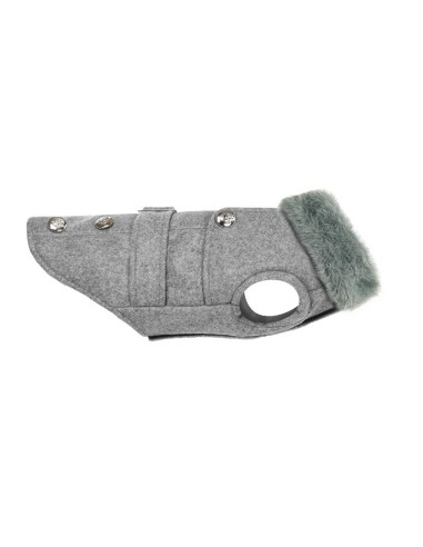 "Audrey" hooded coat for dogs - Record