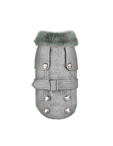 "Audrey" hooded coat for dogs - Record