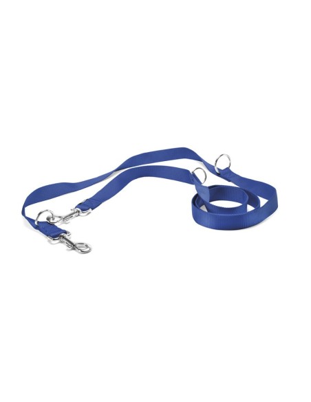 Dog training leash with double snap hook - Record