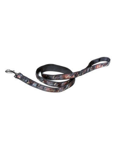 Nylon dog lead Camouflage line - Record