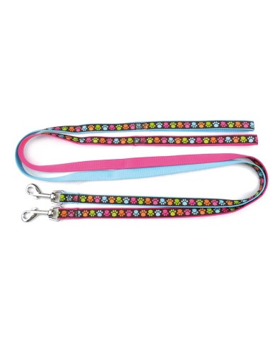 Guinzaglio per cani in Nylon linea Zampine - Record