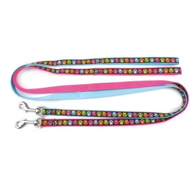 Guinzaglio per cani in Nylon linea Zampine - Record