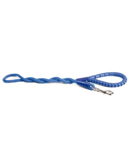 Rope dog leash with rubber handle - Record